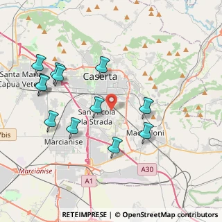 Mappa Viale Melvin Jones, 81100 Caserta CE, Italia (4.52417)