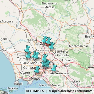 Mappa Viale Melvin Jones, 81100 Caserta CE, Italia (14.28769)
