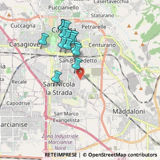 Mappa Viale Melvin Jones, 81100 Caserta CE, Italia (2.00429)