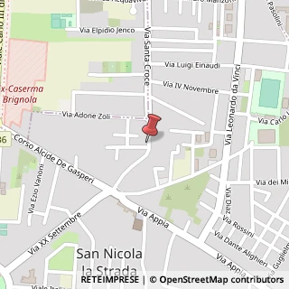 Mappa Via Santa Croce, 53, 81020 San Nicola la Strada, Caserta (Campania)