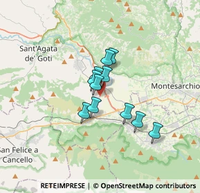 Mappa Via Sorlati, 82011 Airola BN, Italia (2.32)