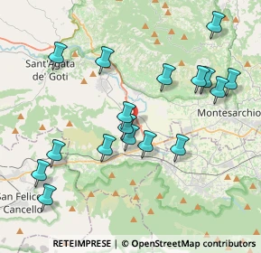 Mappa Via Sorlati, 82011 Airola BN, Italia (4.40235)