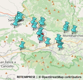 Mappa Via Sorlati, 82011 Airola BN, Italia (3.859)