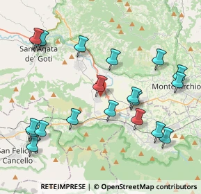 Mappa Via Sorlati, 82011 Airola BN, Italia (4.989)