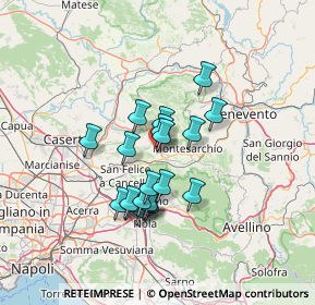 Mappa Via Sorlati, 82011 Airola BN, Italia (11.4085)