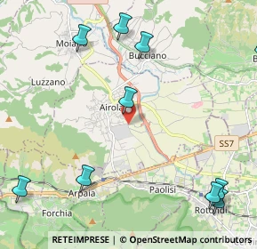 Mappa Via Sorlati, 82011 Airola BN, Italia (3.30364)
