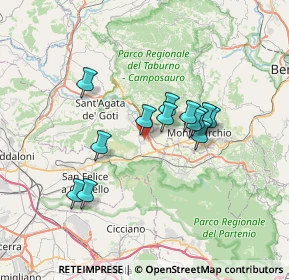 Mappa Via Sorlati, 82011 Airola BN, Italia (5.98769)