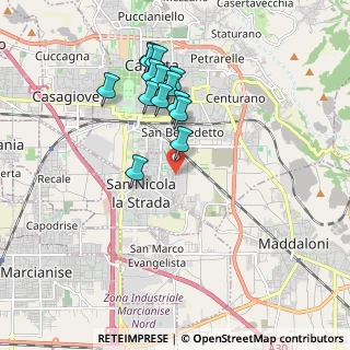 Mappa Golden Tulip Plaza, 81100 Caserta CE, Italia (1.87286)
