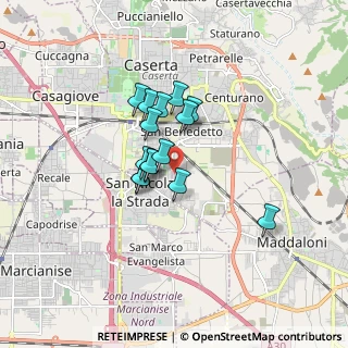 Mappa Golden Tulip Plaza, 81100 Caserta CE, Italia (1.234)