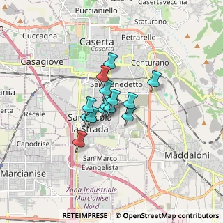 Mappa Viale Paul Harris, 81100 Caserta CE, Italia (0.97857)