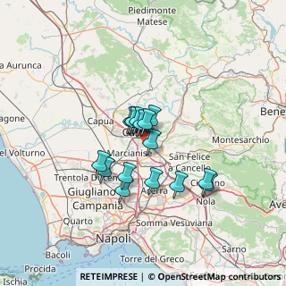 Mappa Viale Paul Harris, 81100 Caserta CE, Italia (9.93438)
