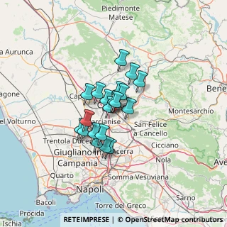 Mappa Viale Paul Harris, 81100 Caserta CE, Italia (8.8995)