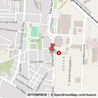 Mappa Viale Paul Harris, 34, 81100 San Nicola la Strada, Caserta (Campania)