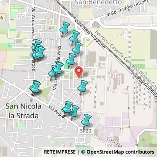 Mappa Viale Paul Harris, 81020 San Nicola La Strada CE, Italia (0.5625)