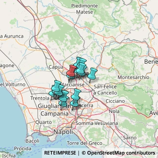 Mappa Via F.lli Rosselli, 81020 San Nicola La Strada CE, Italia (9.0125)