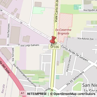 Mappa Viale Carlo III, 8, 81020 San Nicola la Strada, Caserta (Campania)