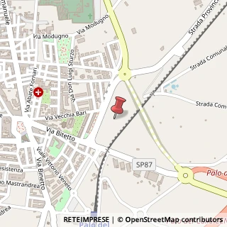 Mappa Strada Statale 96, , 70027 Palo del Colle, Bari (Puglia)