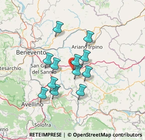 Mappa 83050 Senerchia AV, Italia (11.34333)