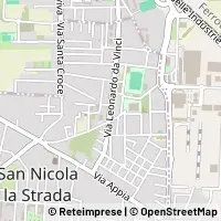 Kort San Nicola la Strada