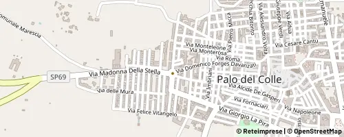 Mappa Palo del Colle