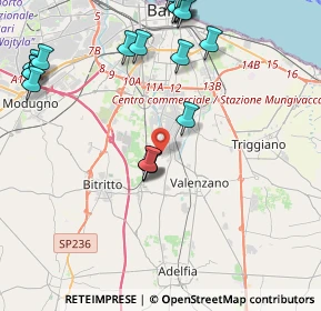 Mappa 70129 Bari BA, Italia (5.6485)