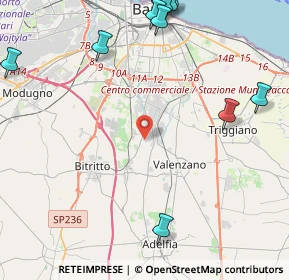 Mappa 70129 Bari BA, Italia (6.52909)