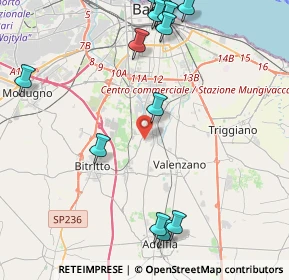 Mappa 70129 Bari BA, Italia (5.78429)