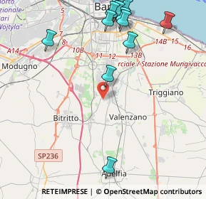 Mappa 70129 Bari BA, Italia (5.66538)