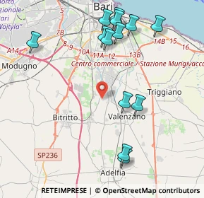 Mappa 70129 Bari BA, Italia (4.99077)