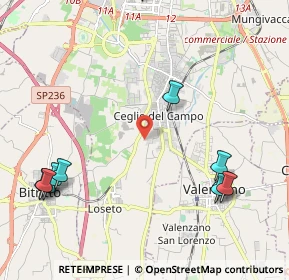 Mappa 70129 Bari BA, Italia (3.21231)