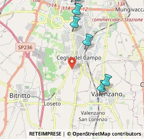 Mappa 70129 Bari BA, Italia (3.26091)