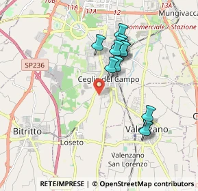 Mappa 70129 Bari BA, Italia (1.80385)