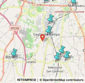 Mappa 70129 Bari BA, Italia (3.2975)