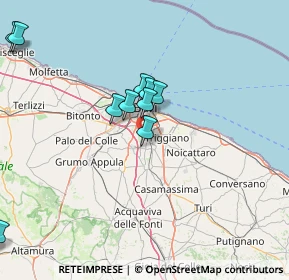 Mappa 70129 Bari BA, Italia (20.2325)