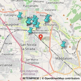 Mappa Viale delle Industrie, 81100 Caserta CE, Italia (2.11167)