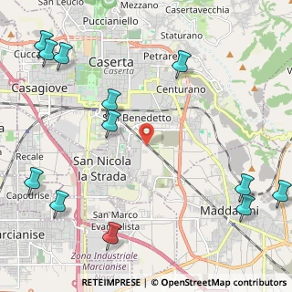 Mappa Viale delle Industrie, 81100 Caserta CE, Italia (3.35833)