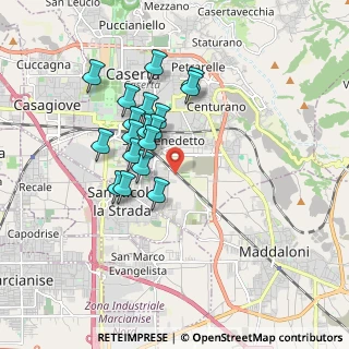 Mappa Viale delle Industrie, 81100 Caserta CE, Italia (1.60556)