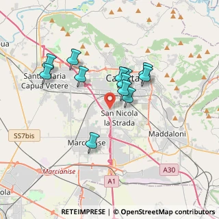 Mappa SP Ponteselice, 81100 San Nicola La Strada CE (3.22583)