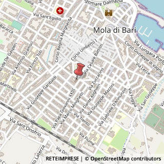 Mappa Via Battisti, 195, 70042 Mola di Bari, Bari (Puglia)