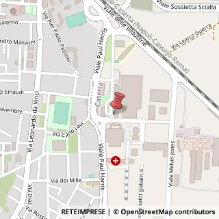 Mappa Viale Abramo Lincoln, 81100 Caserta Ce, 81100 Caserta, Caserta (Campania)