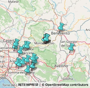 Mappa Via Isparelle, 82016 Montesarchio BN, Italia (17.1215)