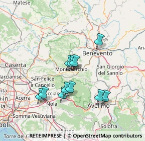 Mappa Via Isparelle, 82016 Montesarchio BN, Italia (13.08364)