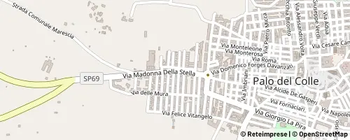 Mappa Palo del Colle