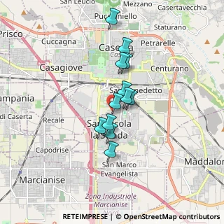 Mappa Via Santa Croce, 81020 San Nicola La Strada CE, Italia (1.35417)