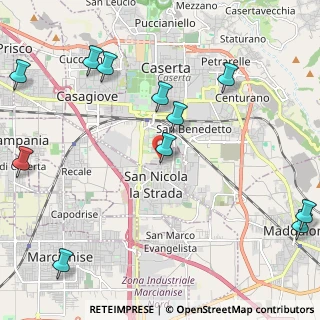 Mappa Via Santa Croce, 81020 San Nicola La Strada CE, Italia (3.02727)