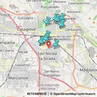 Mappa Via Giulio Antonio Acquaviva, 81100 San Nicola La Strada CE, Italia (1.60727)