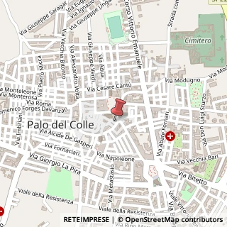 Mappa Via Umberto I, 7, 70027 Palo del Colle, Bari (Puglia)