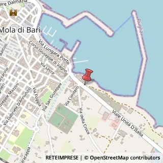 Mappa Viale Unità D'Italia, 6, 70042 Mola di Bari, Bari (Puglia)