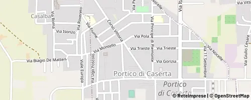Mappa Portico di Caserta