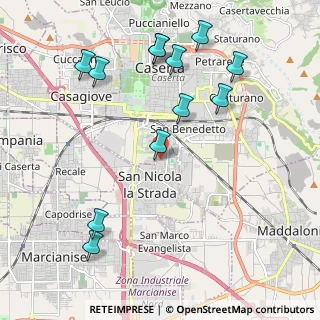 Mappa Via Quattro Novembre, 81020 San Nicola La Strada CE, Italia (2.51833)